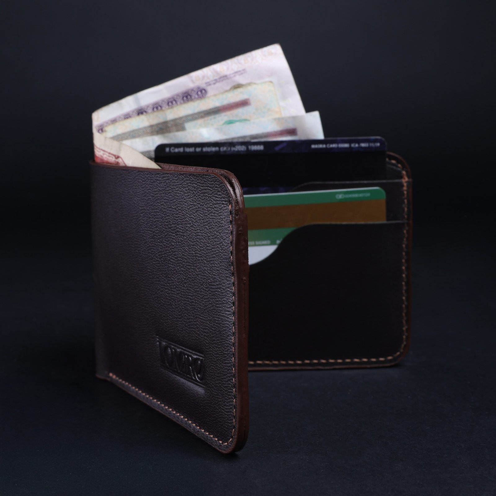 ClassicFold™ Genuine Leather RFID Wallet for Men – Slim Bifold, Secure & Durable - Image 3